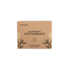 Cotton swabs in bamboo stick carton