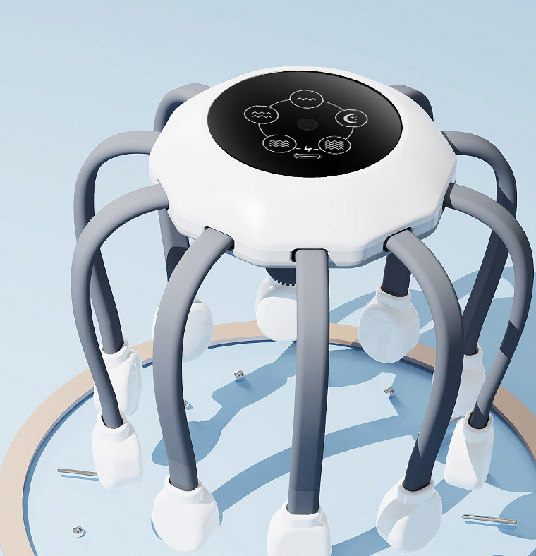 Smart Electric Octopus Head Massager